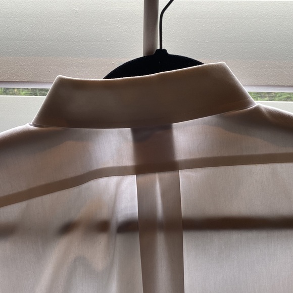 15 1/2-4/5 Brooks Brothers button down white shirt - Picture 7 of 8